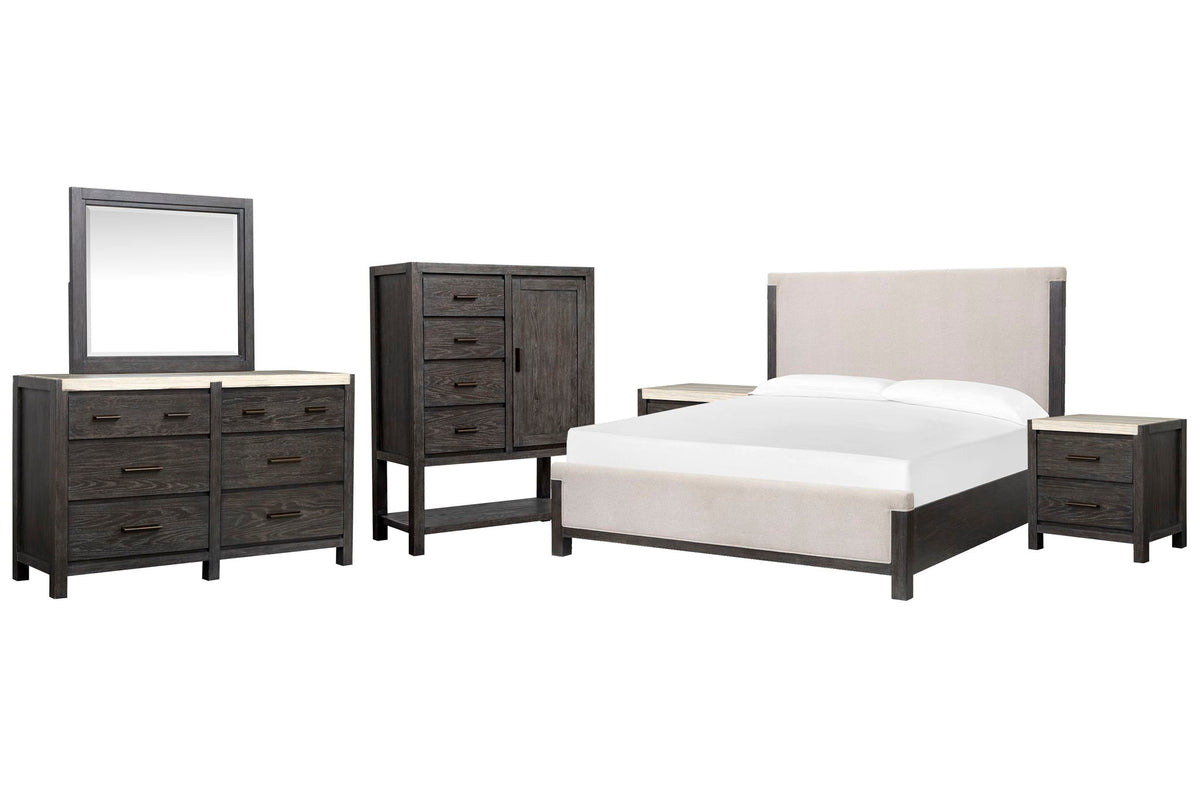 Plum Creek - Upholstered Panel Bedroom Set
