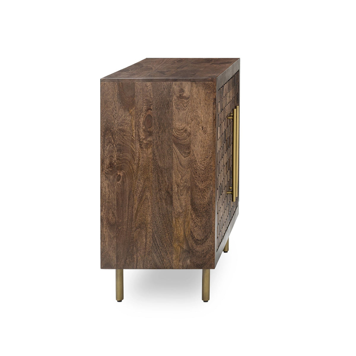 Norwood - 2 Door Cabinet - Bark Brown