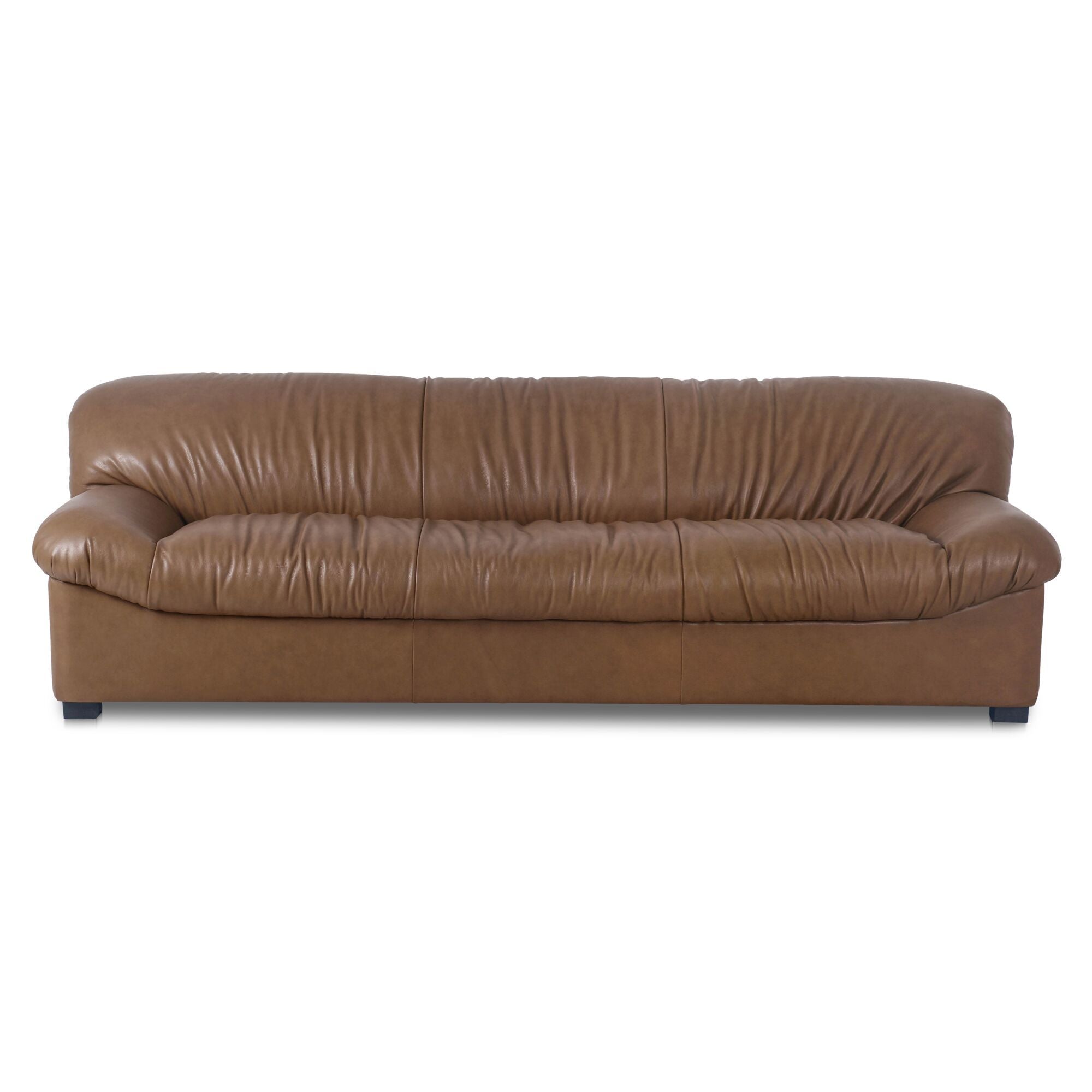 Halston - Stationary Sofa - Dark Brown