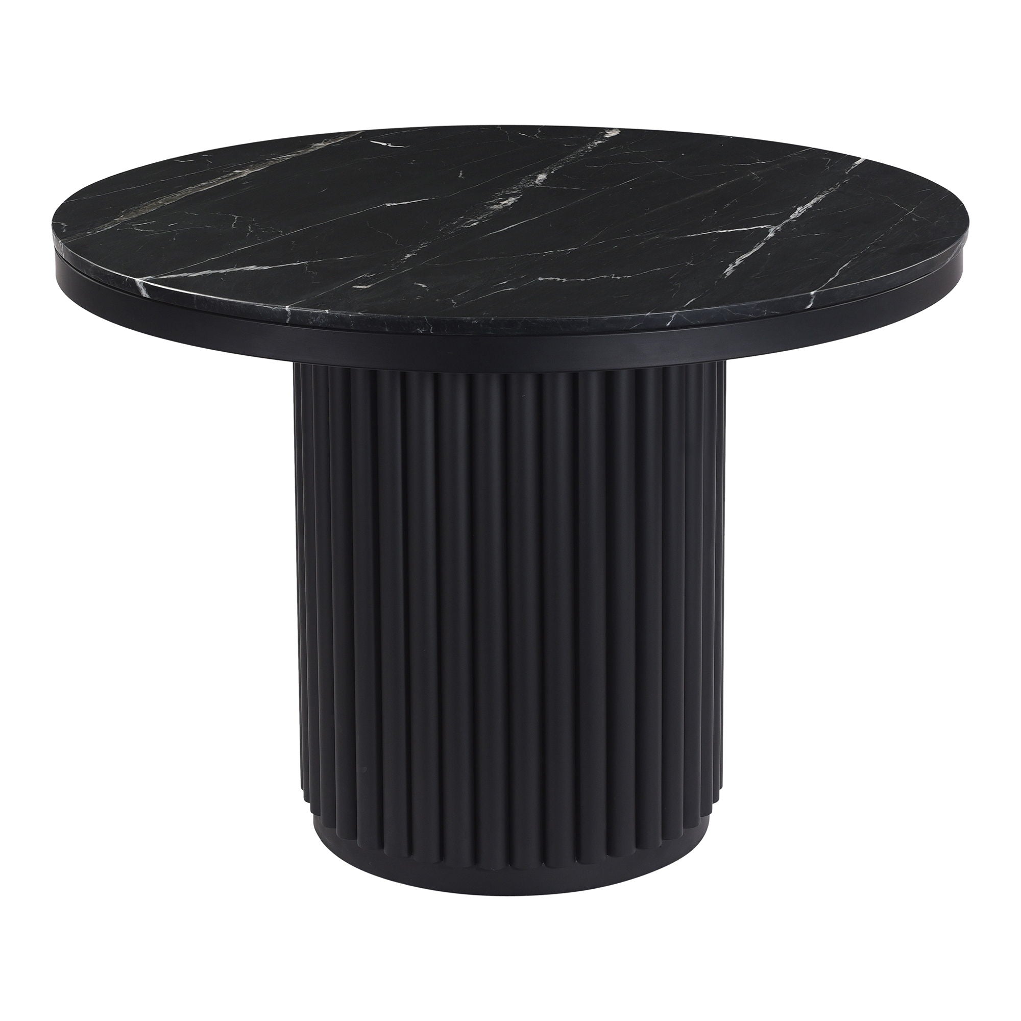 Tower - Dining Table - Black