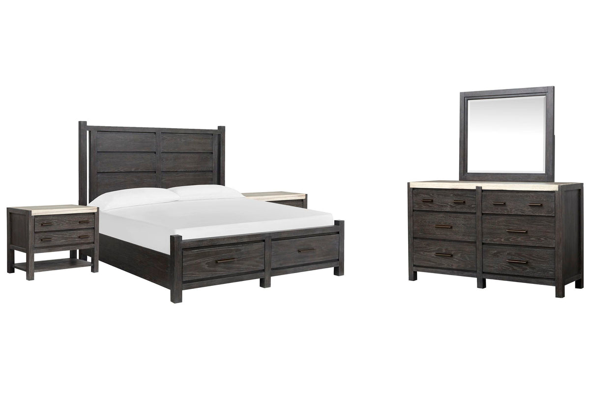 Plum Creek - Panel Storage Bedroom Set