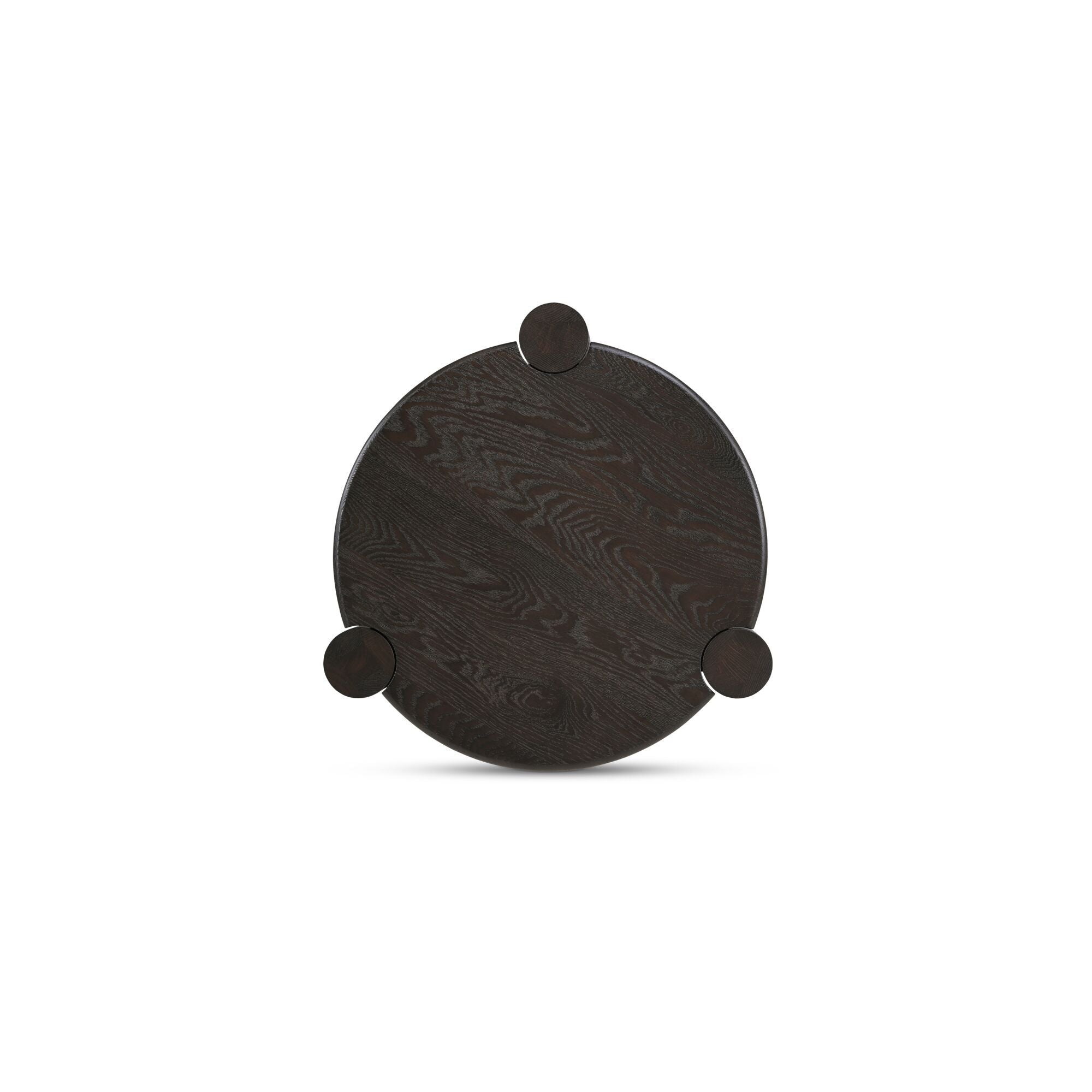 Jack - Side Table - Brushed Dark Brown