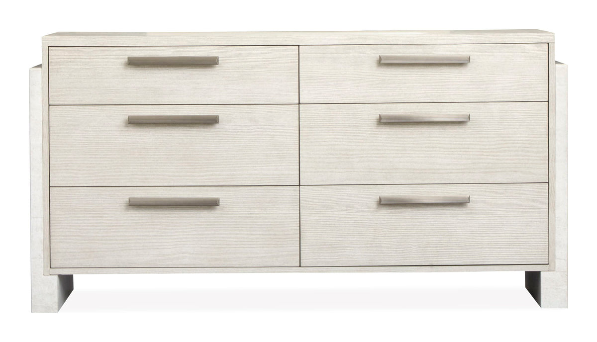Lorelei - Double Drawer Dresser - Misty Cloud