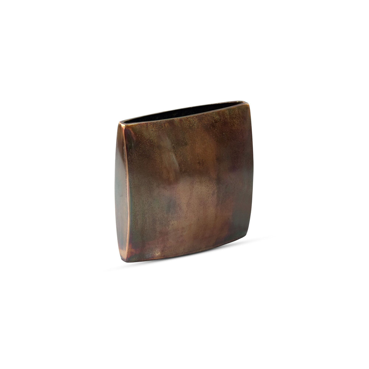 Laval - Cast Aluminum Vase - Burnished Copper