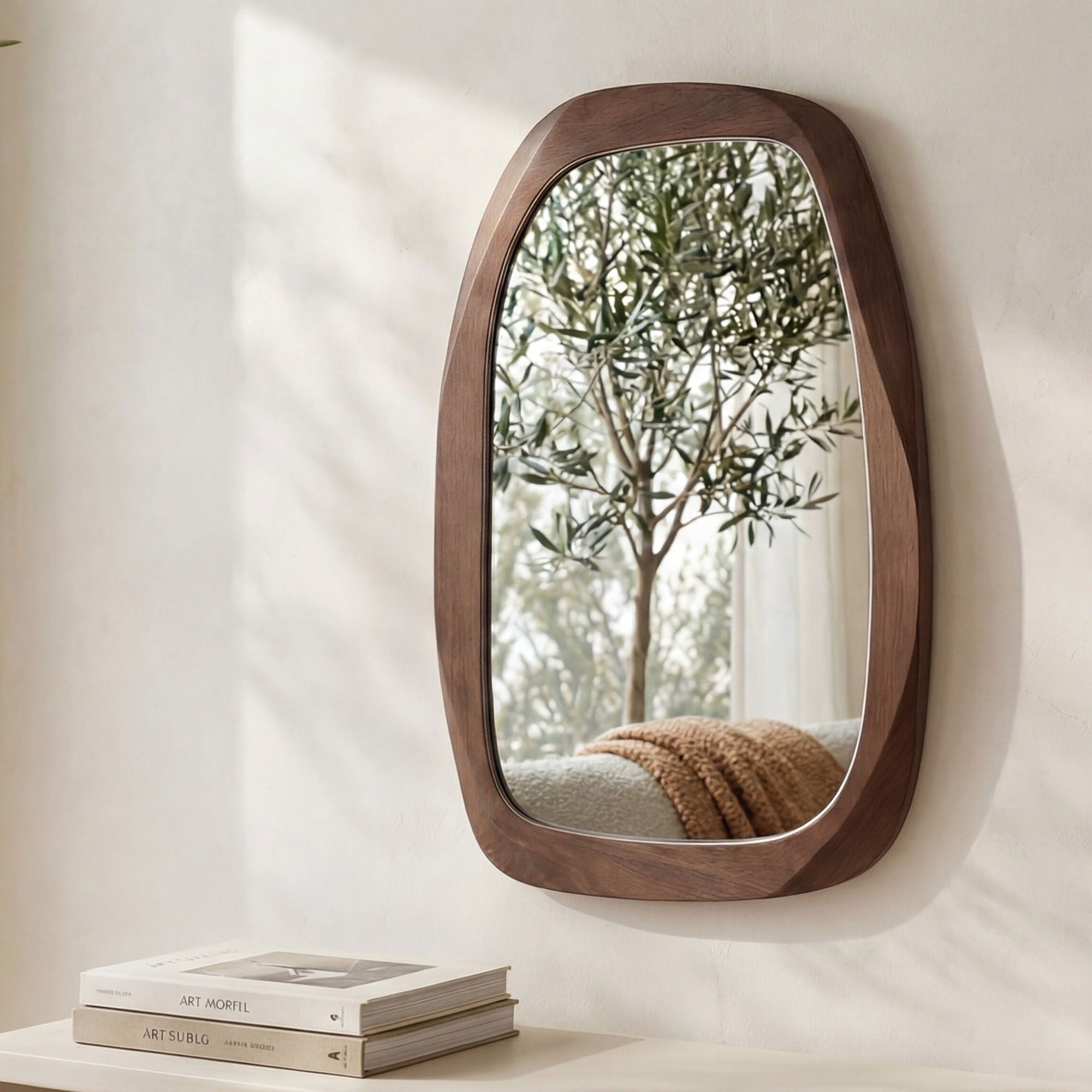 Levi - Mirror - Brown