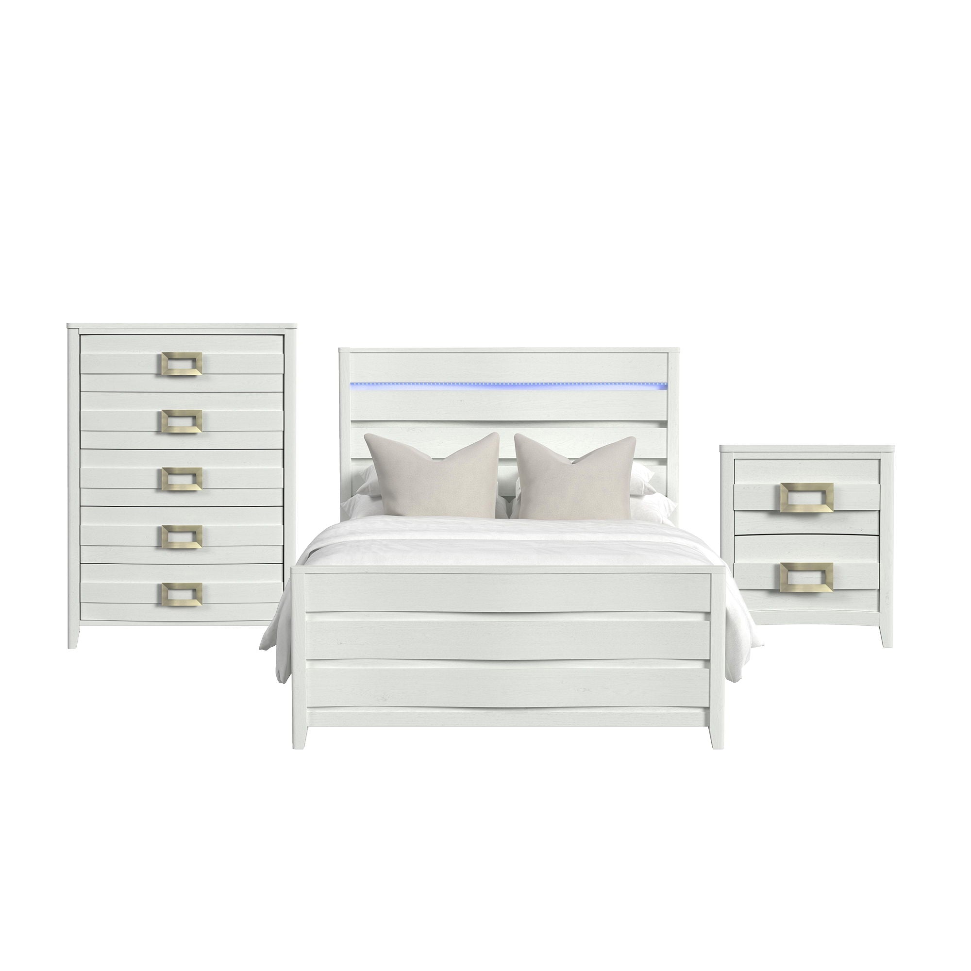 Tobias - Bedroom Set With LED