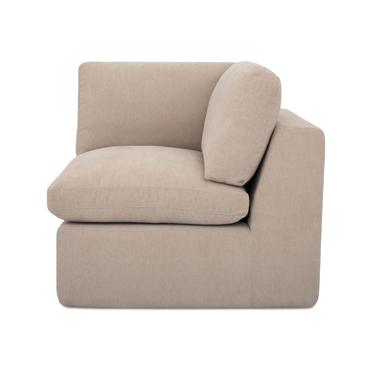 Cates - Corner Chair - Pebble
