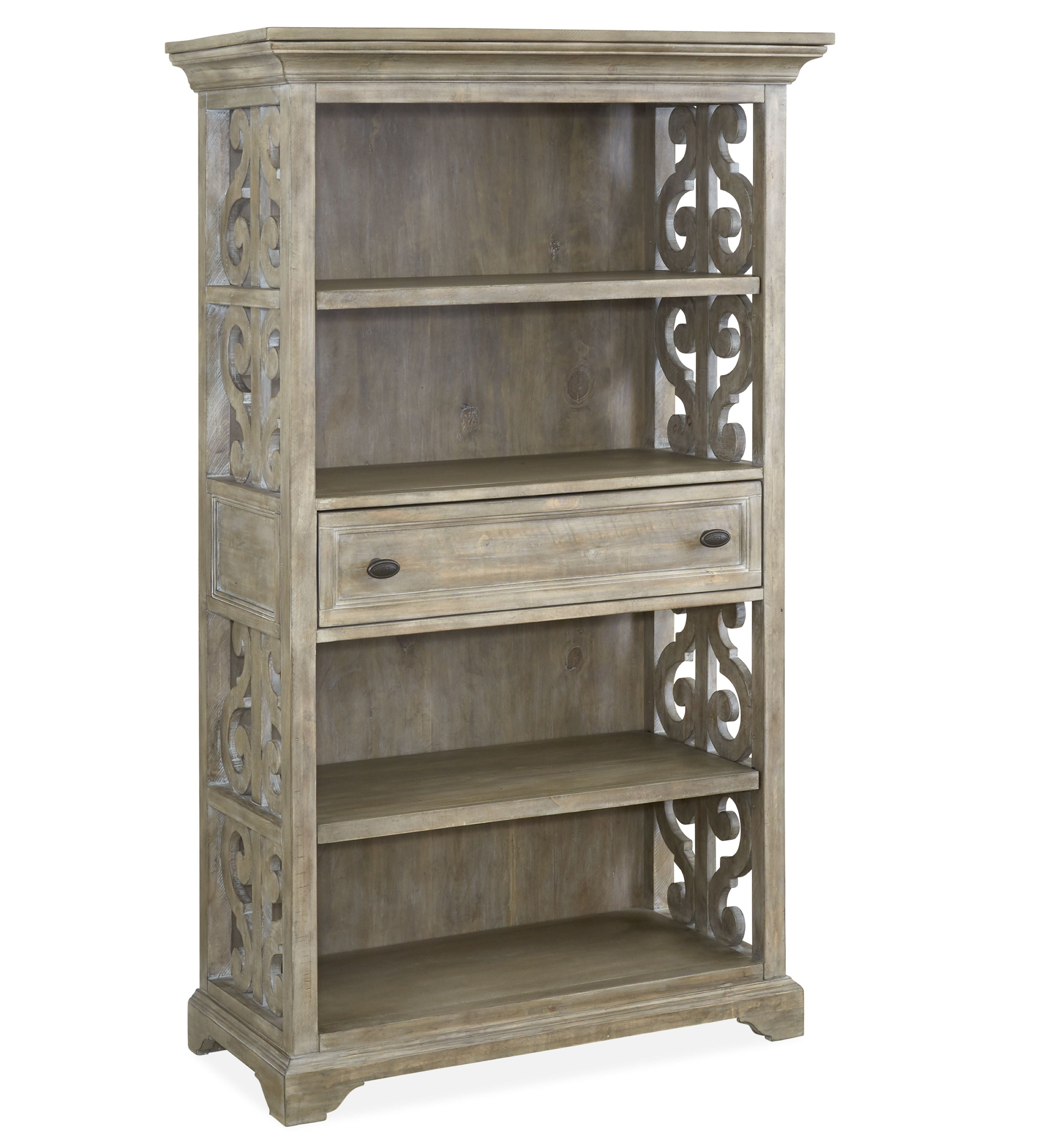 Tinley Park - Bookcase - Dove Tail Gray