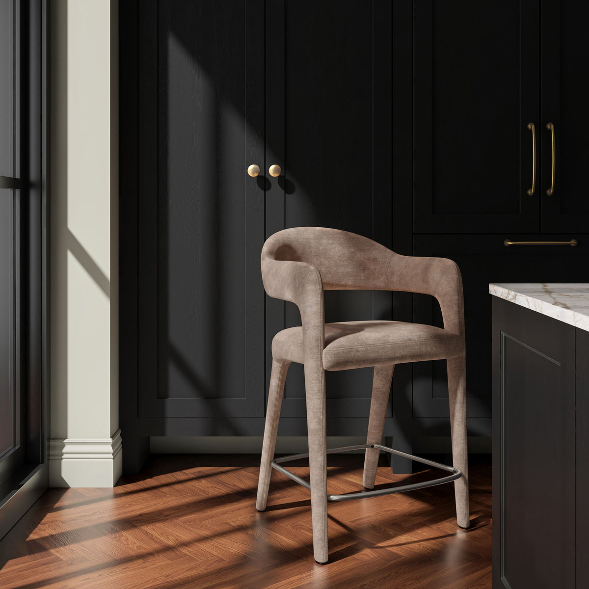 Martens - Counter Stool - Camel