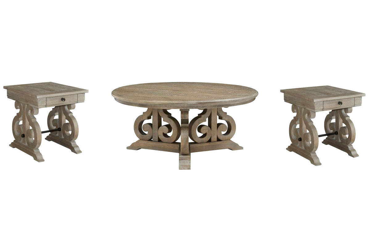 Tinley Park - Round Cocktail Table Set