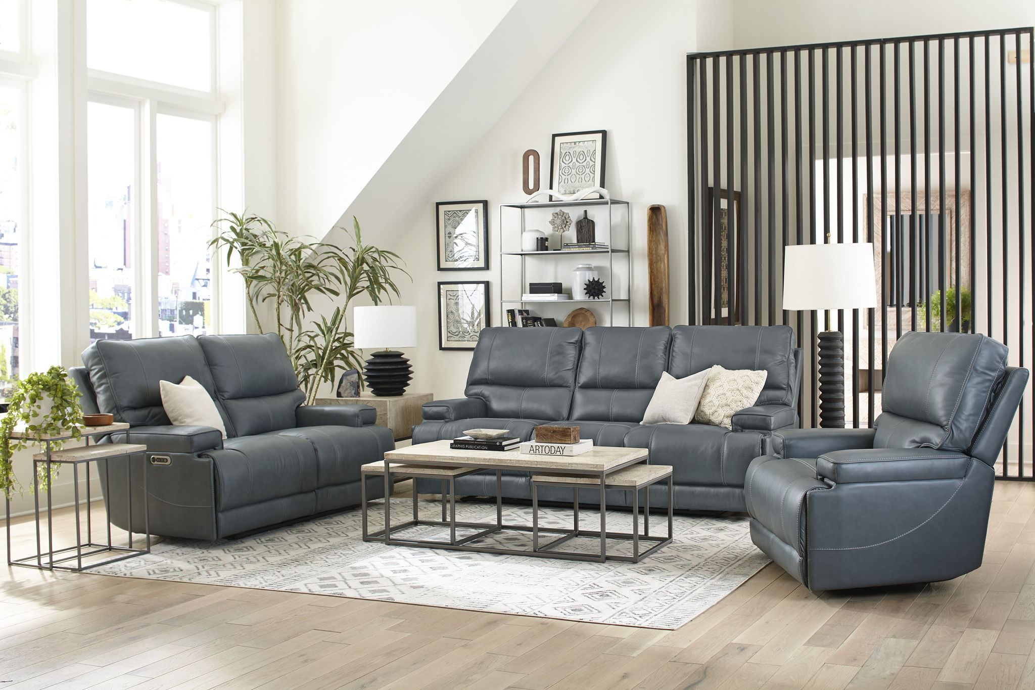 Whitman - Powered By Freemotion Living Room Set