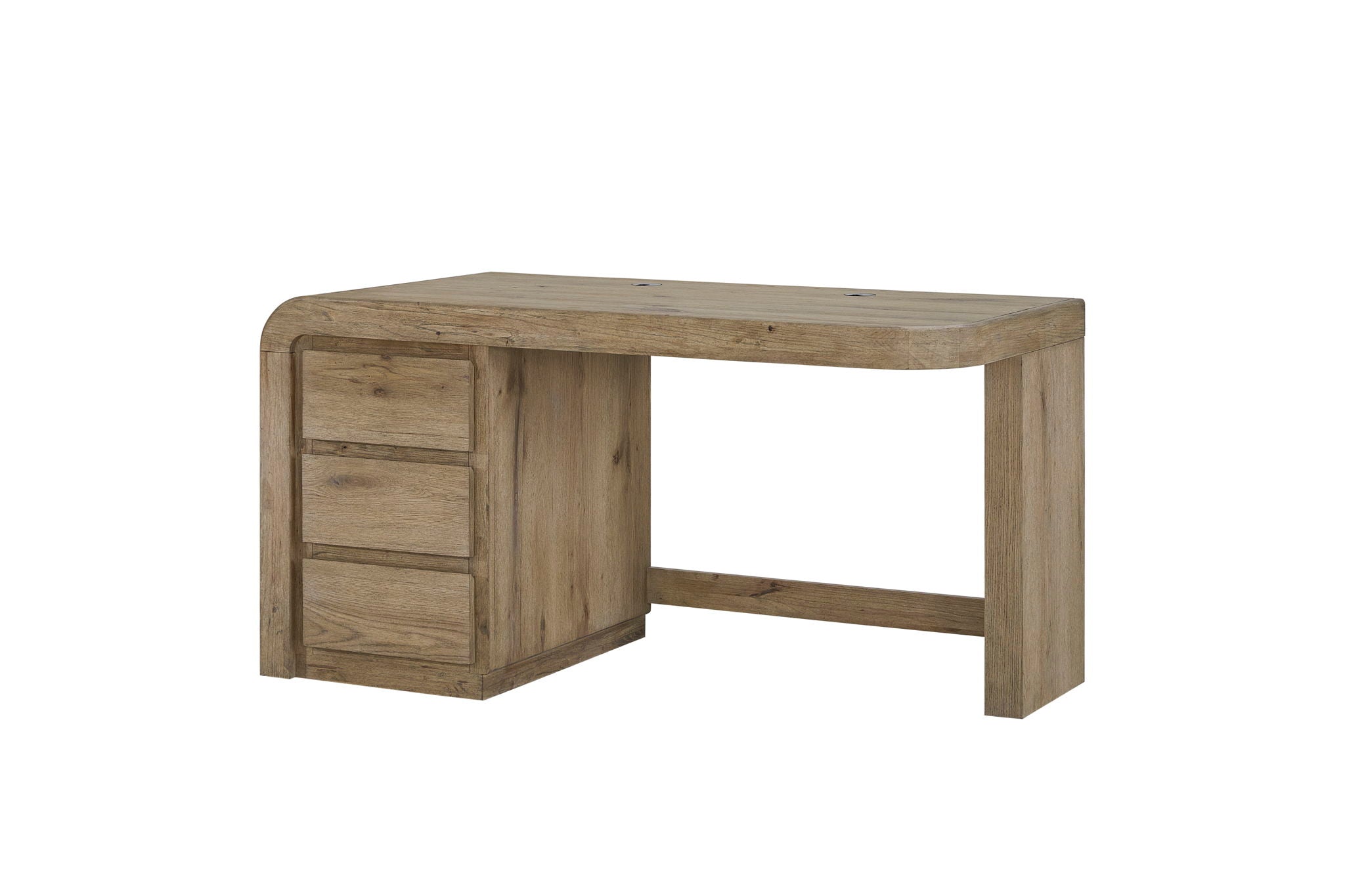 Pagosa - Junior Executive Desk - English Knotty Oak