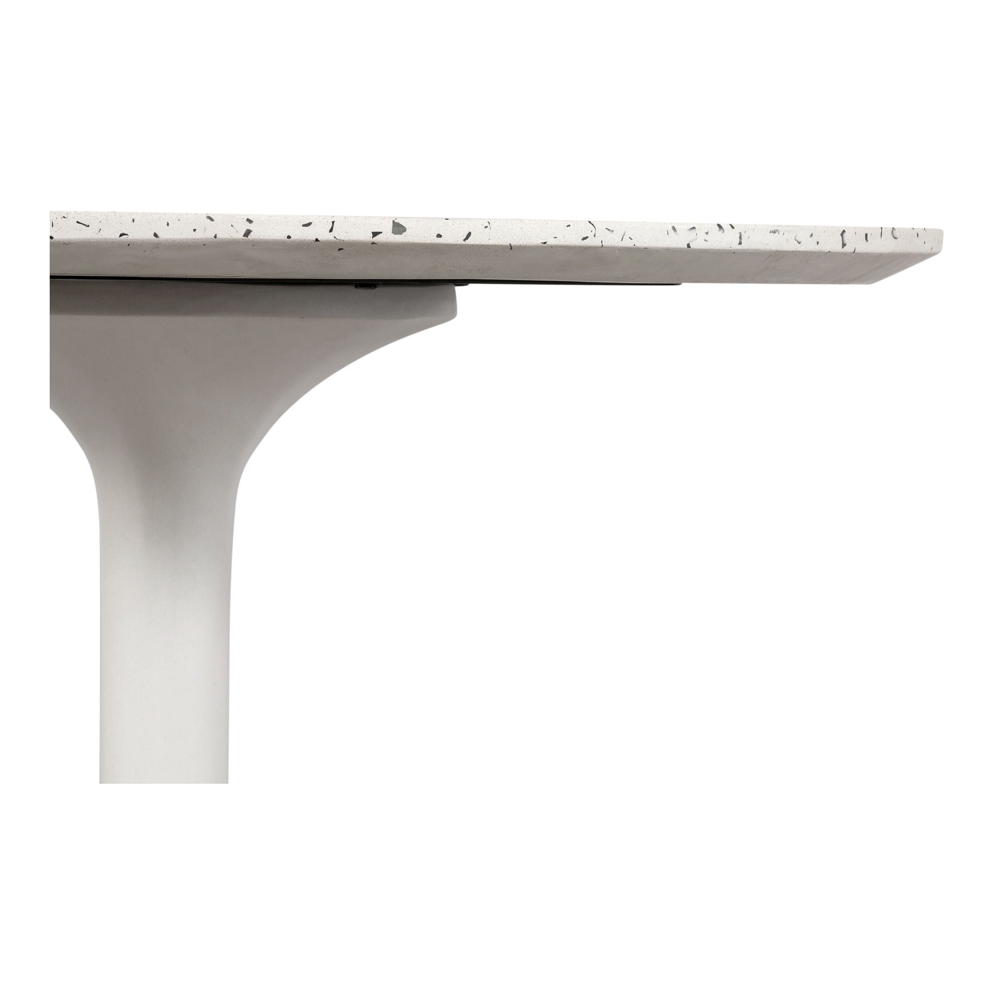 Tuli - Cafe Table - Pearl Silver