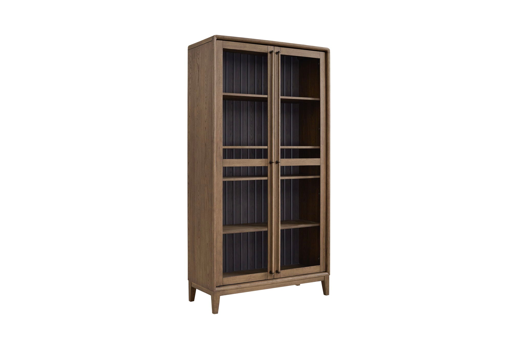 Elure - Display Cabinet - Latte / Peppercorn