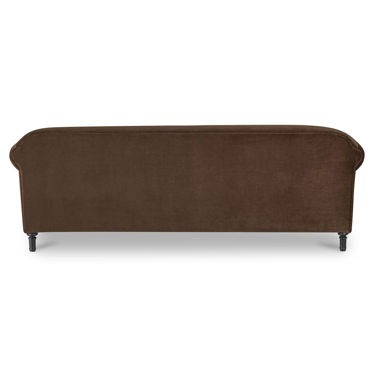 Harmony - Sofa Faux Mohair - Dark Brown
