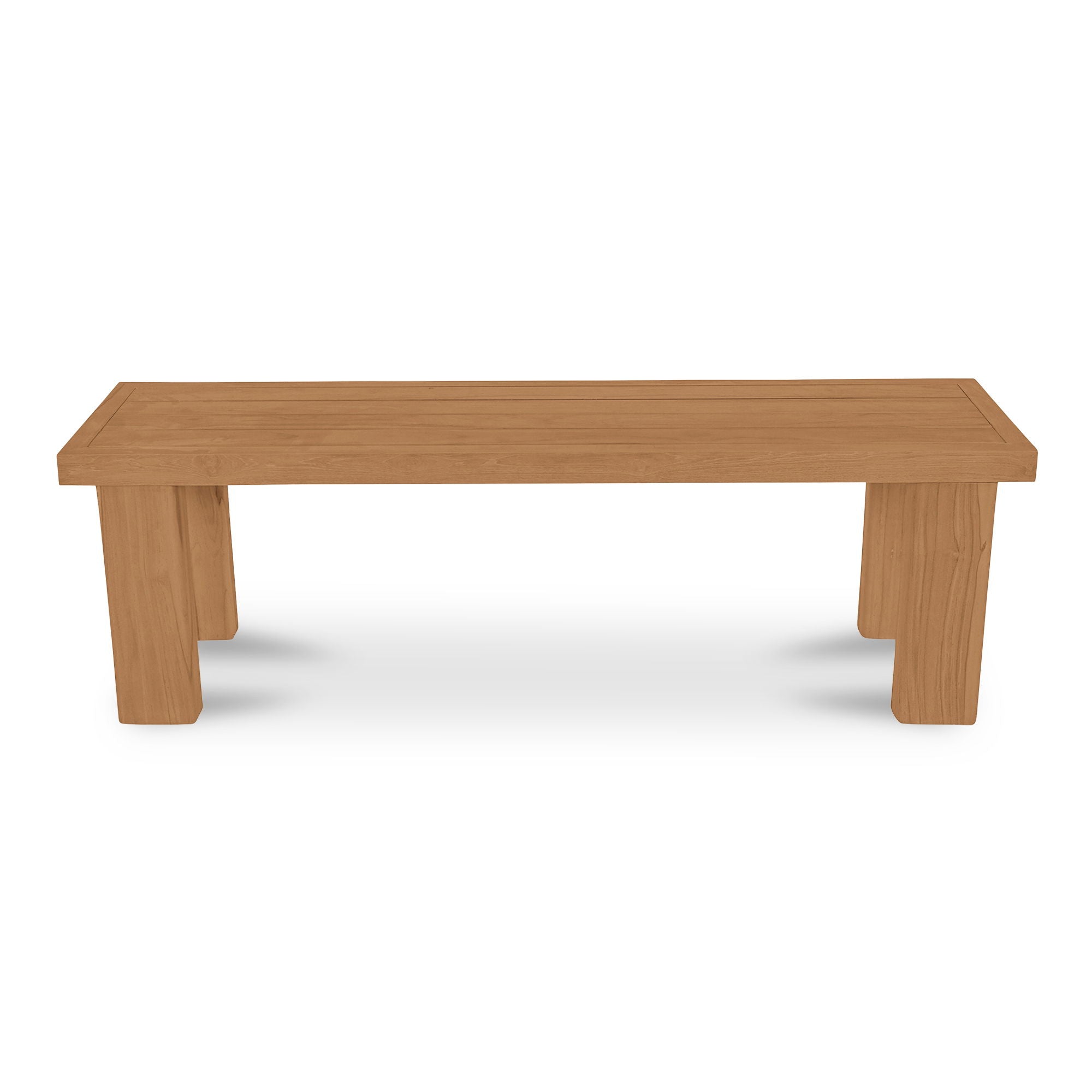 Marina - Outdoor Dining Bench - Light Brown