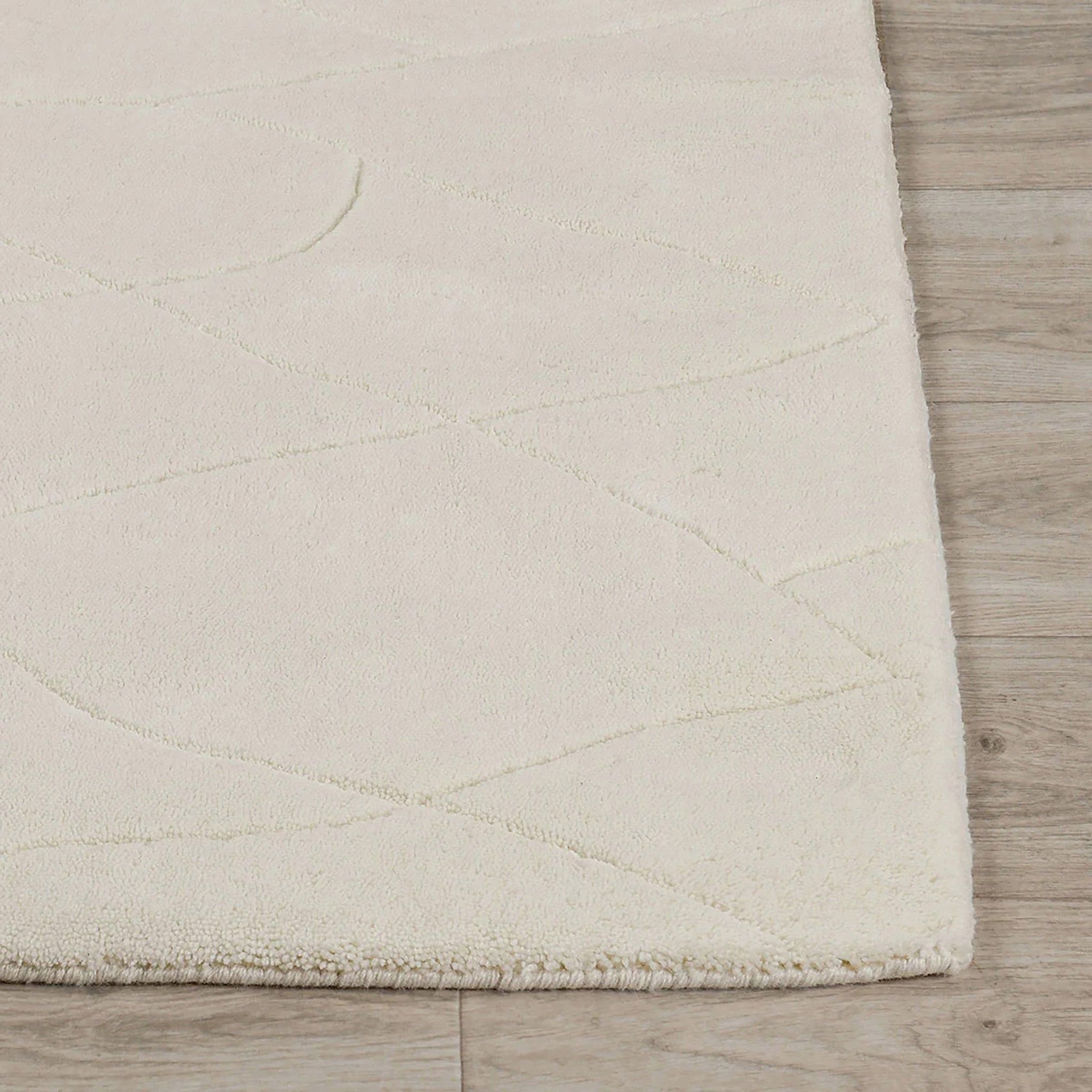 Renewed - 2' x 3' Lucerne Wool Area Rug - Ivory