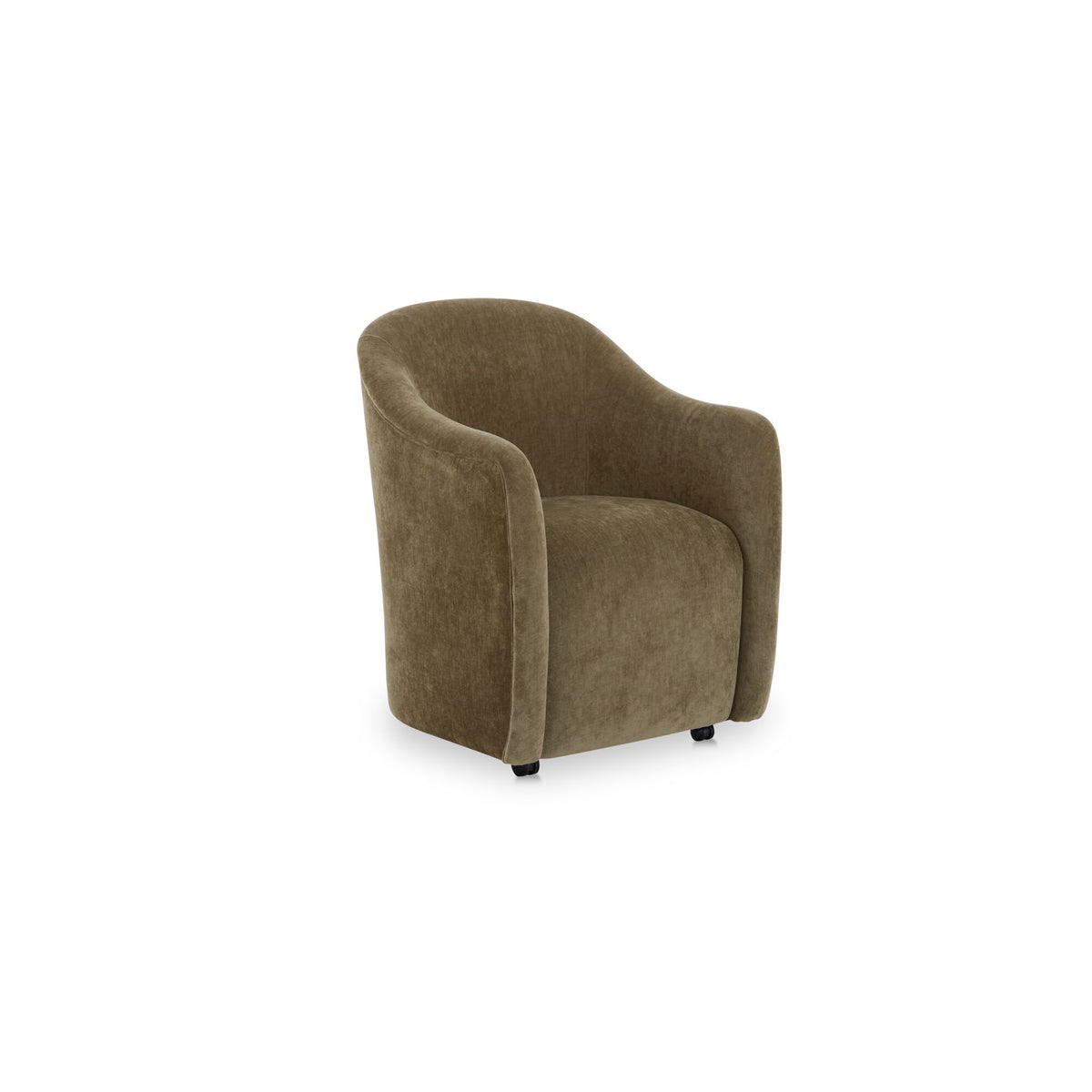 Drava - Rolling Dining Chair - Green