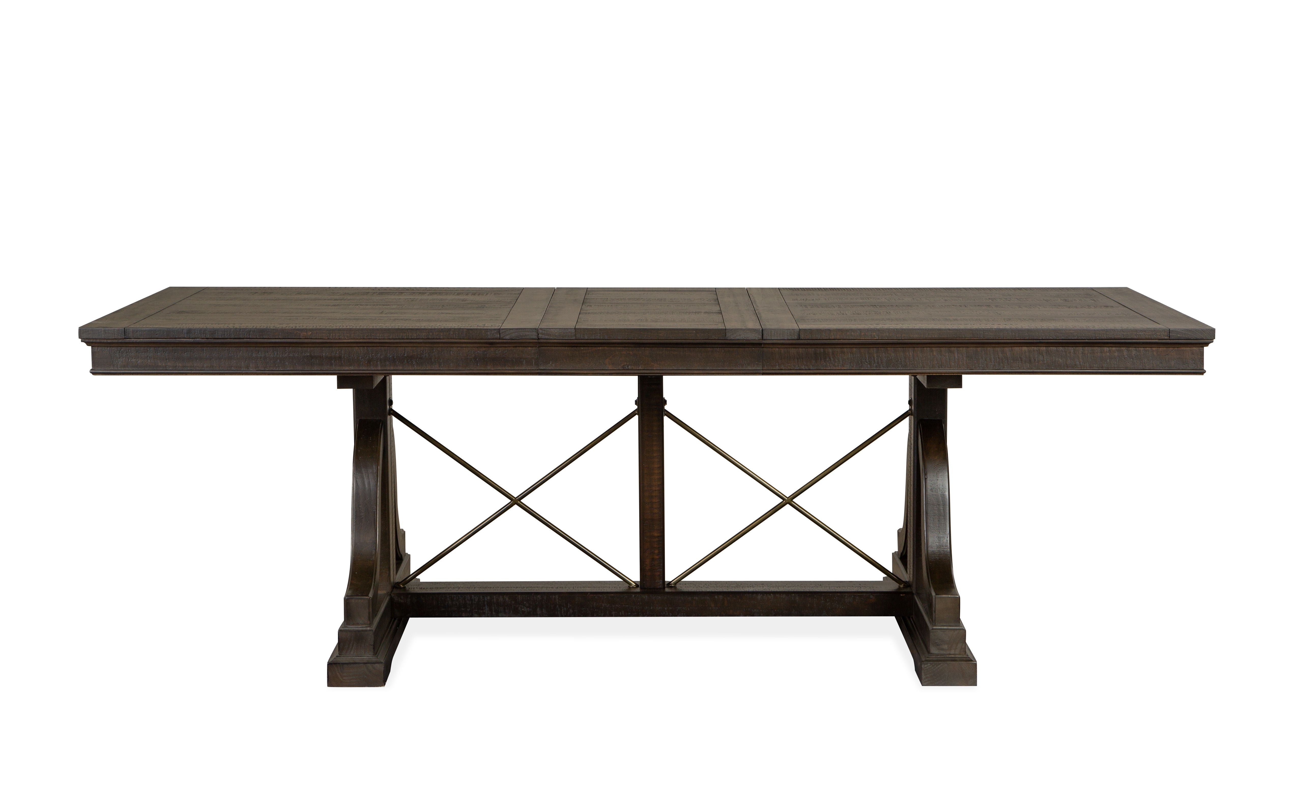 Westley Falls - Trestle Dining Table - Graphite