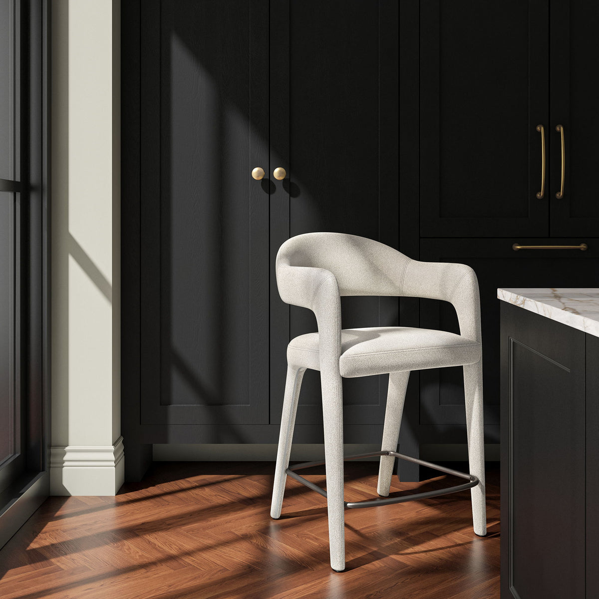 Martens - Counter Stool - Beige