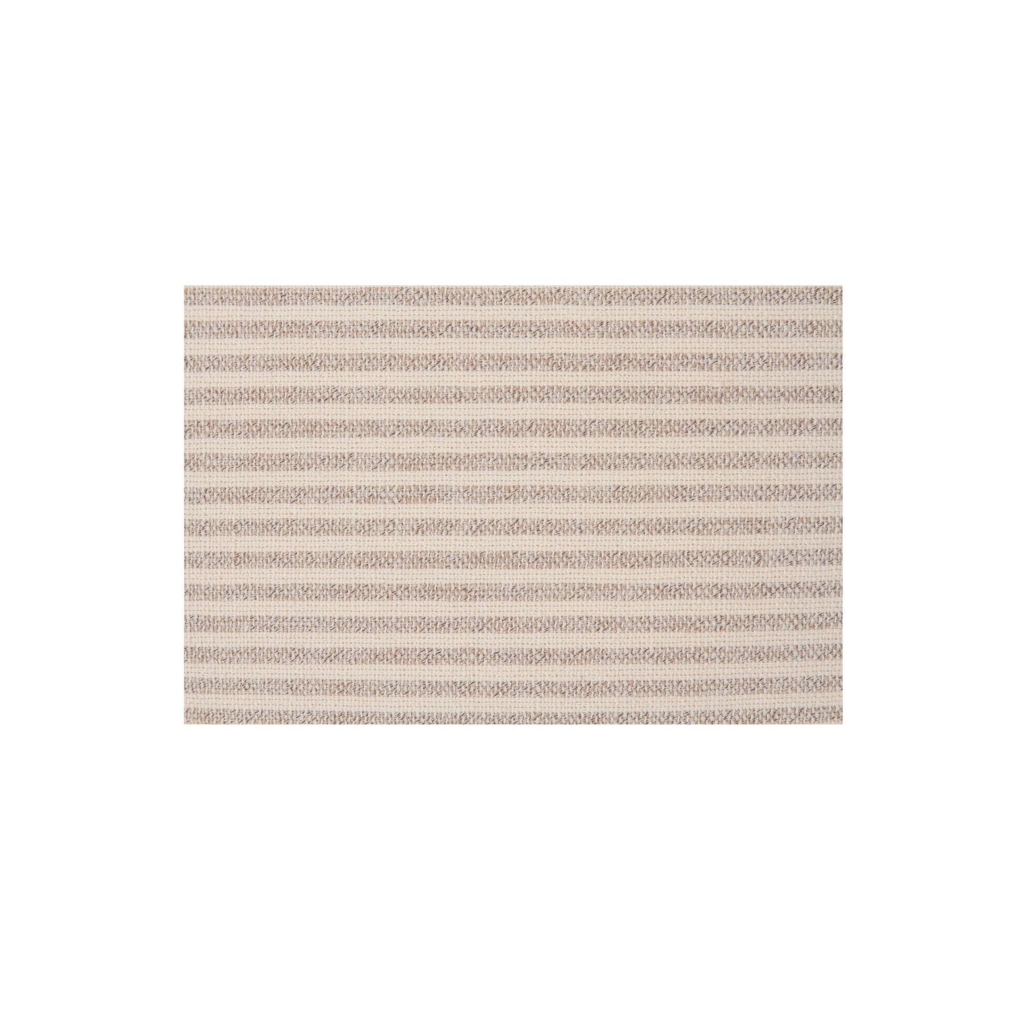 Betty - 25" Cushion - Beige Stripe