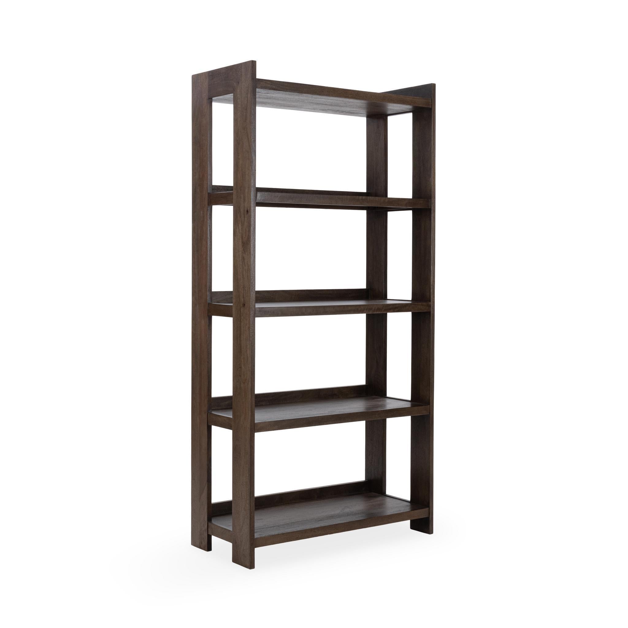Marine - Bookcase - Cocoa Brown
