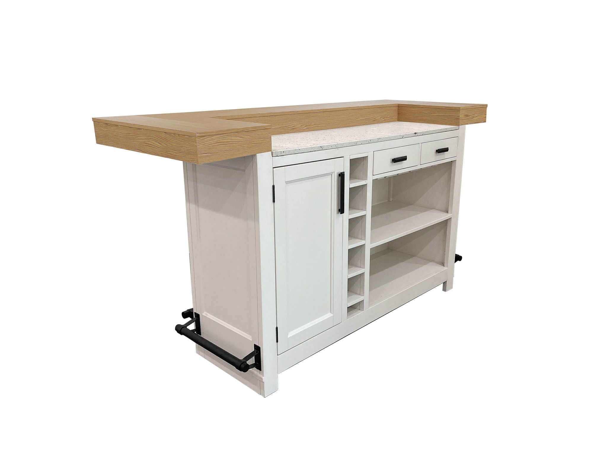 Americana Modern Dining - Bar With Quartz Insert - Cotton