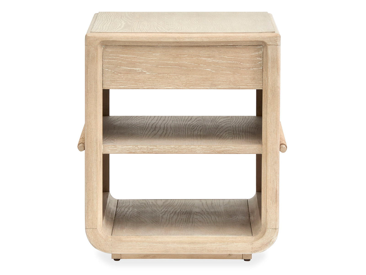 Sunset Cove - Chairside End Table - Sanibel Brown
