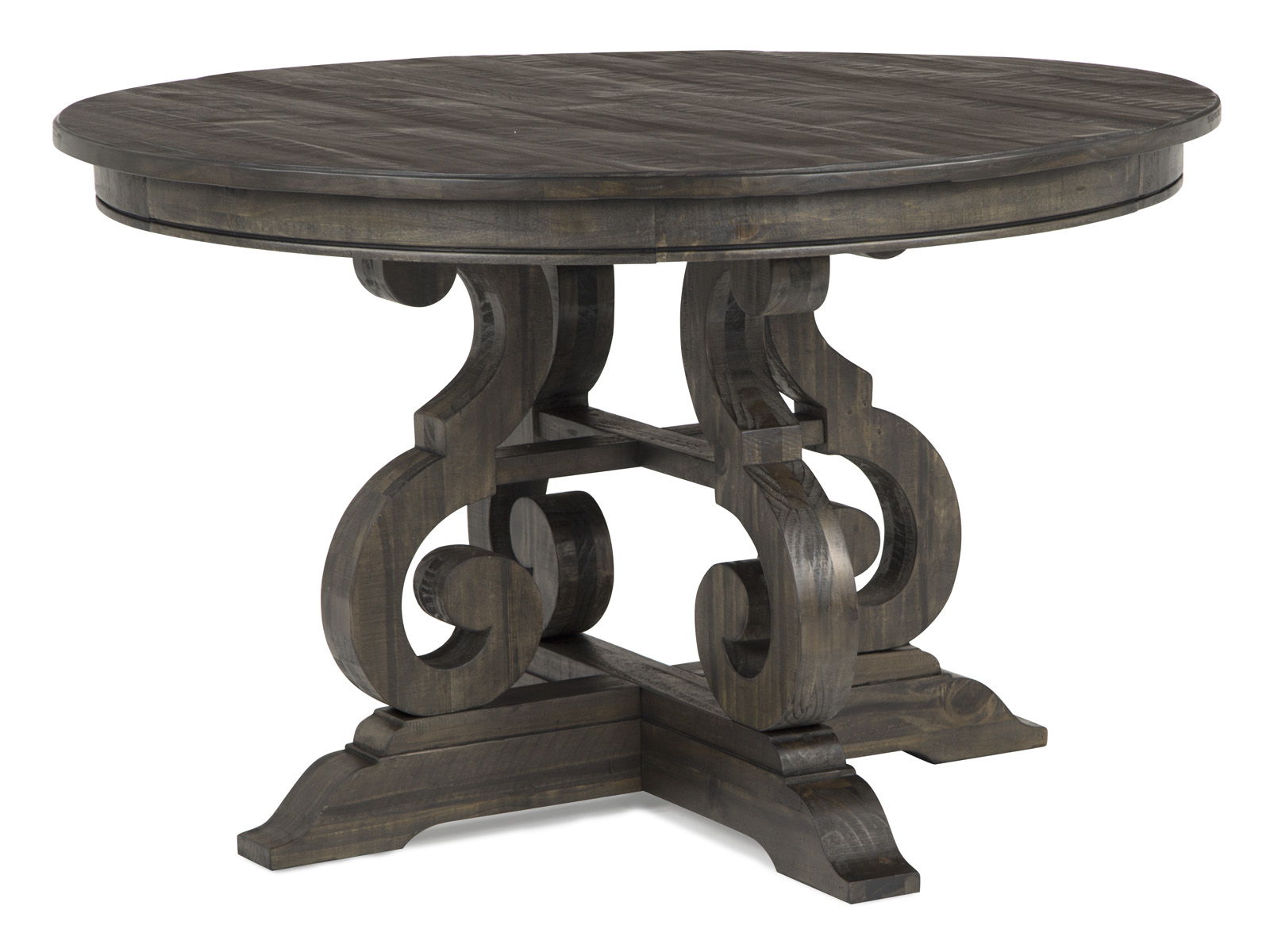 Bellamy - 48" Round Dining Table - Peppercorn