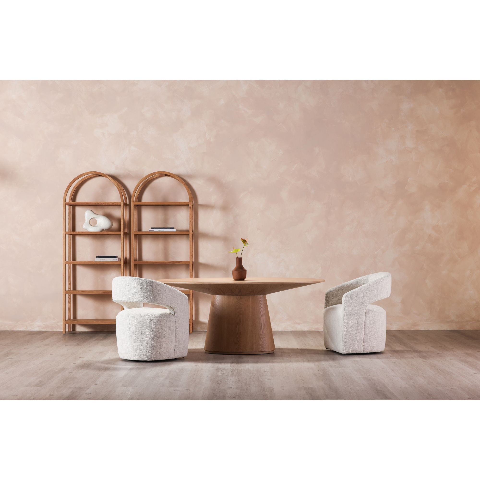 Otago - Oval Dining Table - Natural / Oak