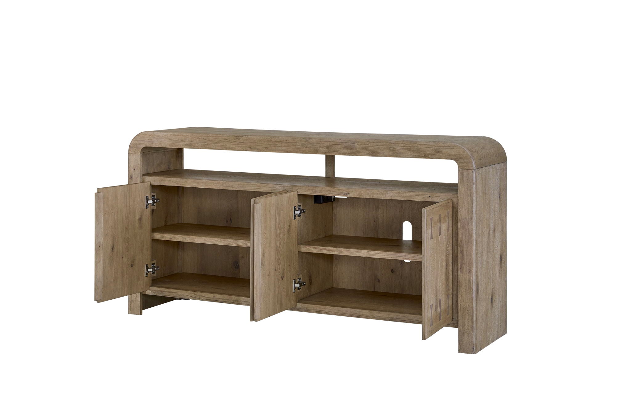 Pagosa - Bowtie Console - English Knotty Oak