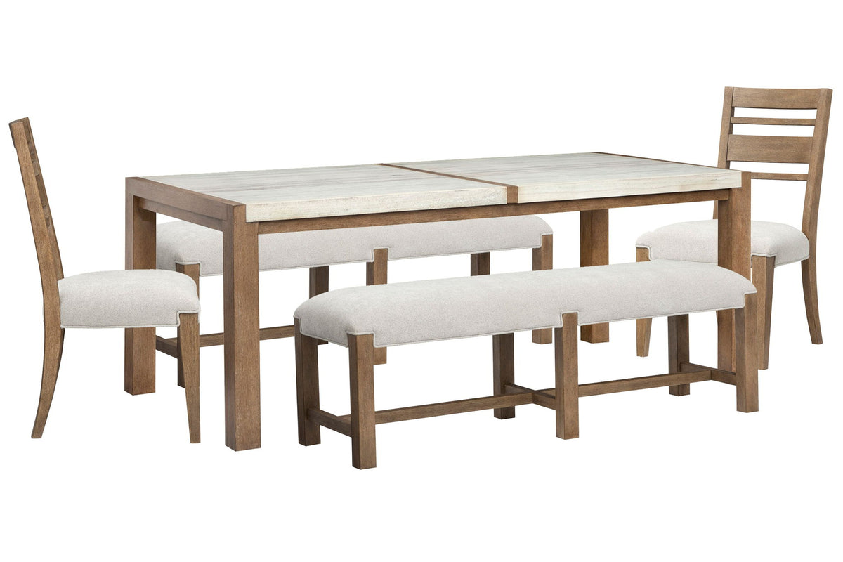 Plum Creek - 5 Piece Rectangular Dining Table Set
