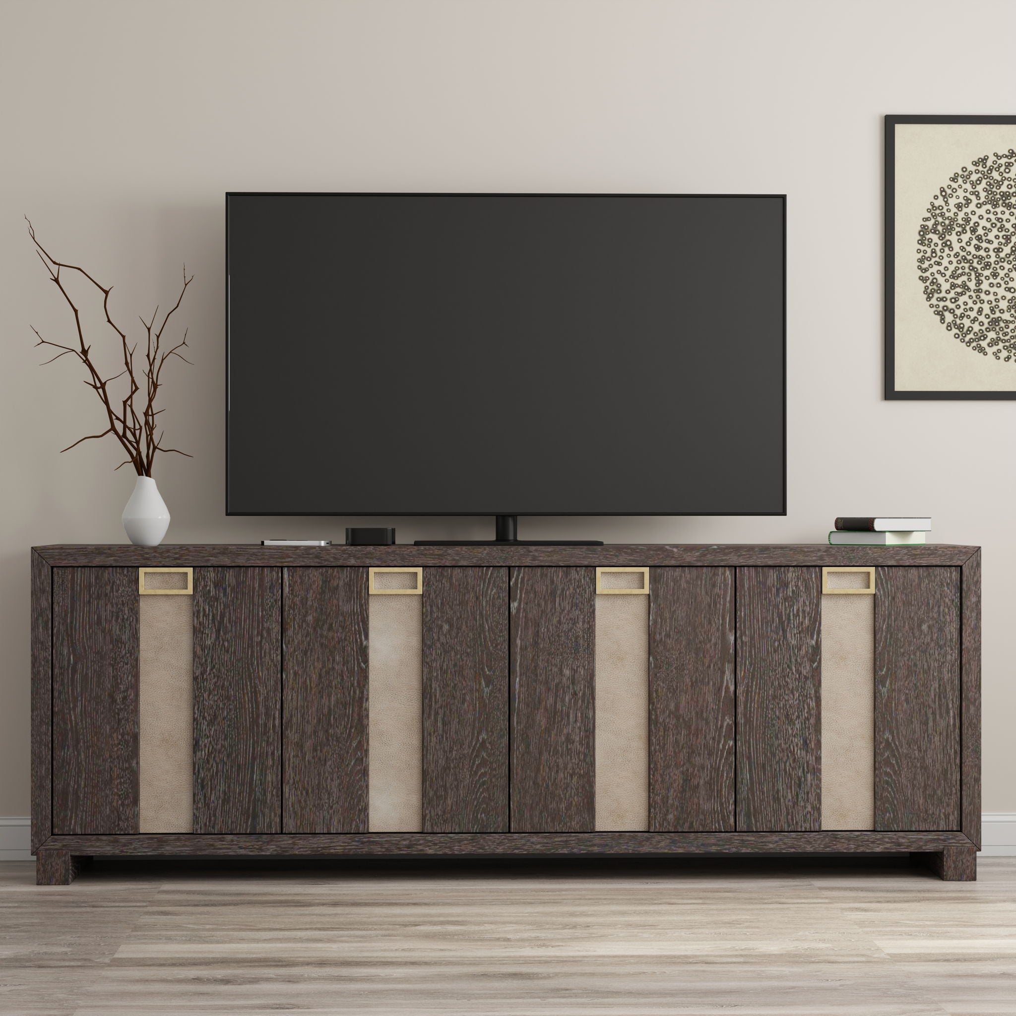 Ascent - 90" Console - Dark Chocolate