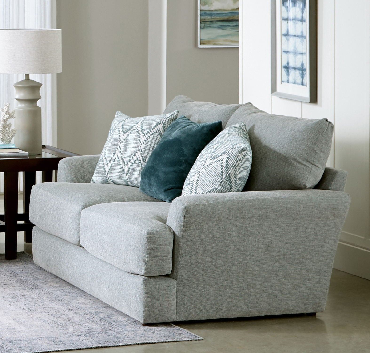 Howell - Loveseat - Seafoam