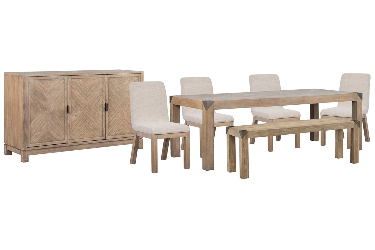 Ainsley - Extendable Rectangular Dining Table Set
