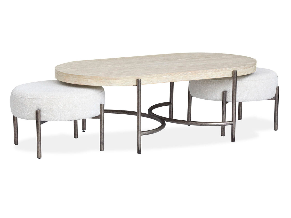Jennings - Oval Cocktail Table Set