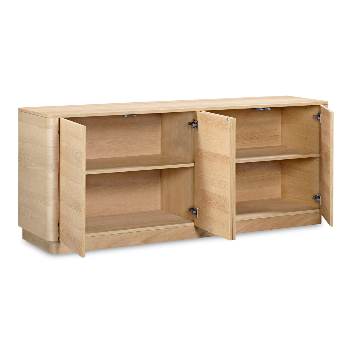 Round Off - Sideboard - Light Brown / Oak