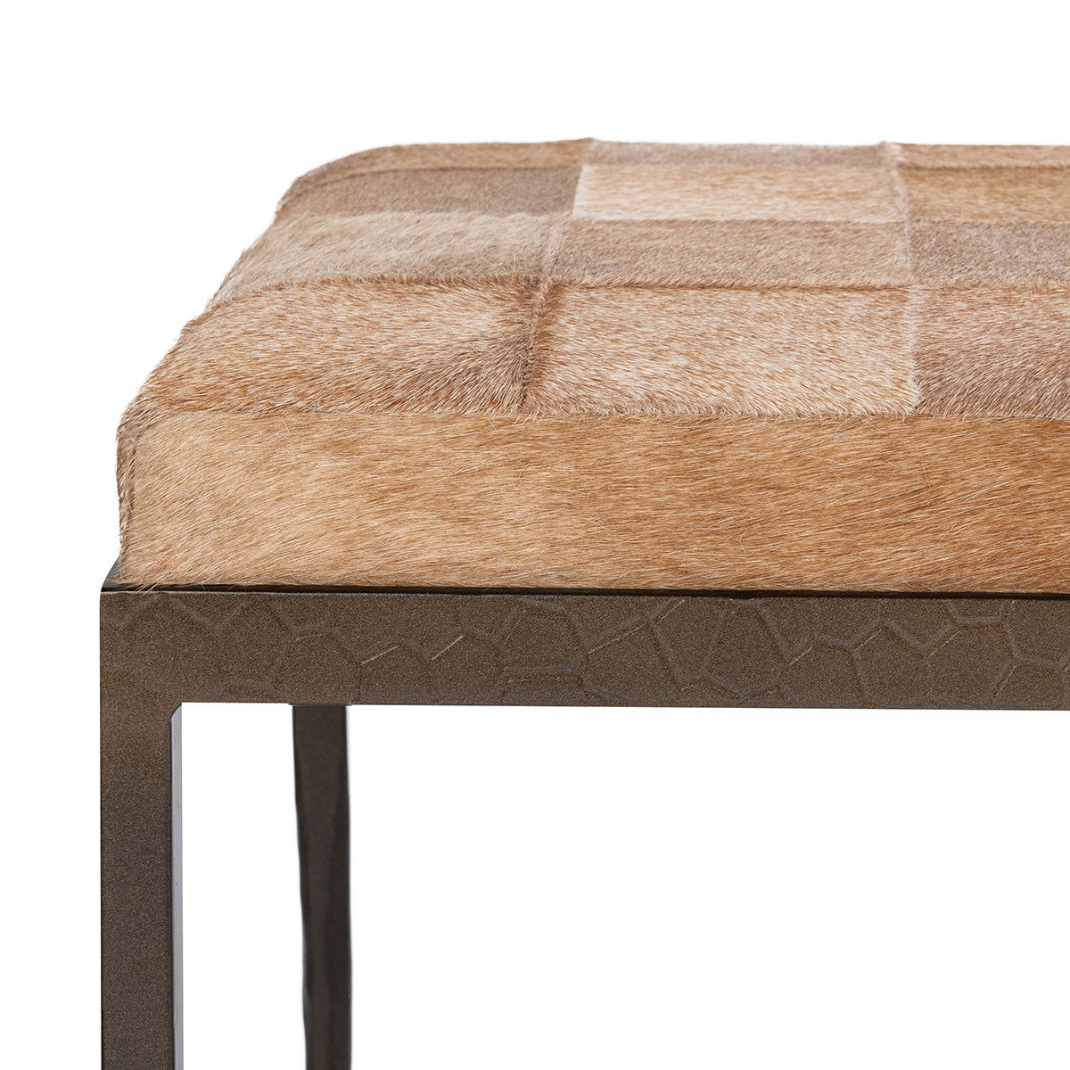 Achen - Hide 60" Bench