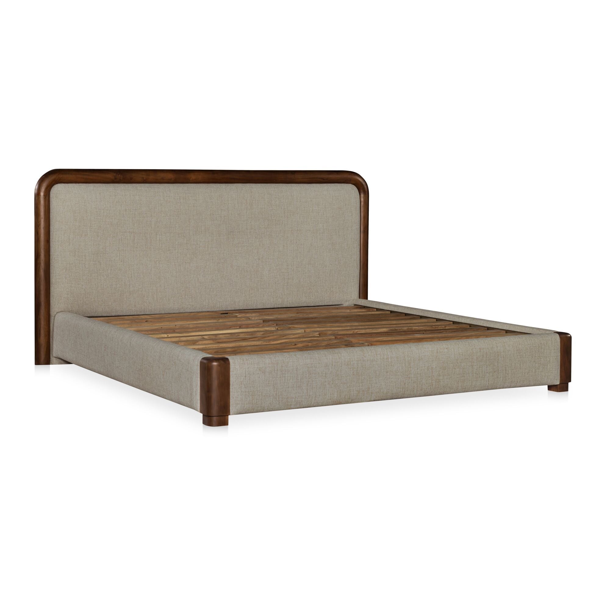 Bower - King Bed - Brown / Beige
