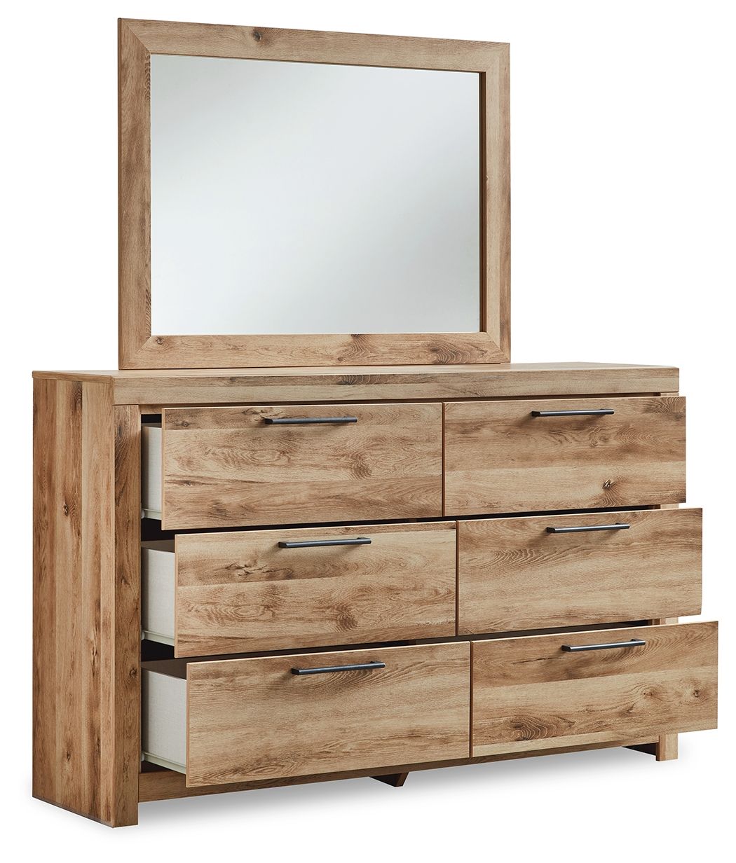 Hyanna - Dresser, Mirror - Tan