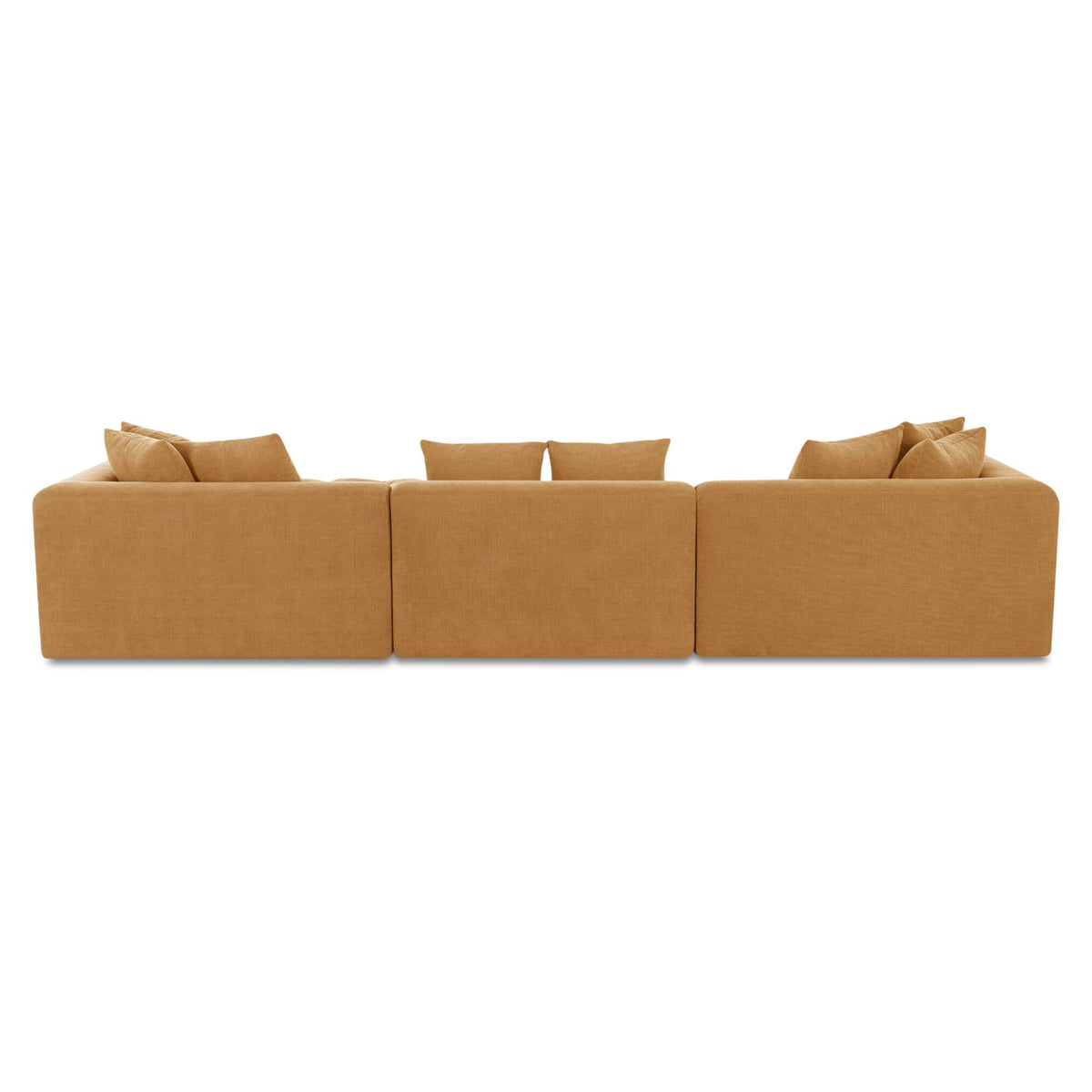 Davie - Classic L Modular Sectional - Golden Yellow