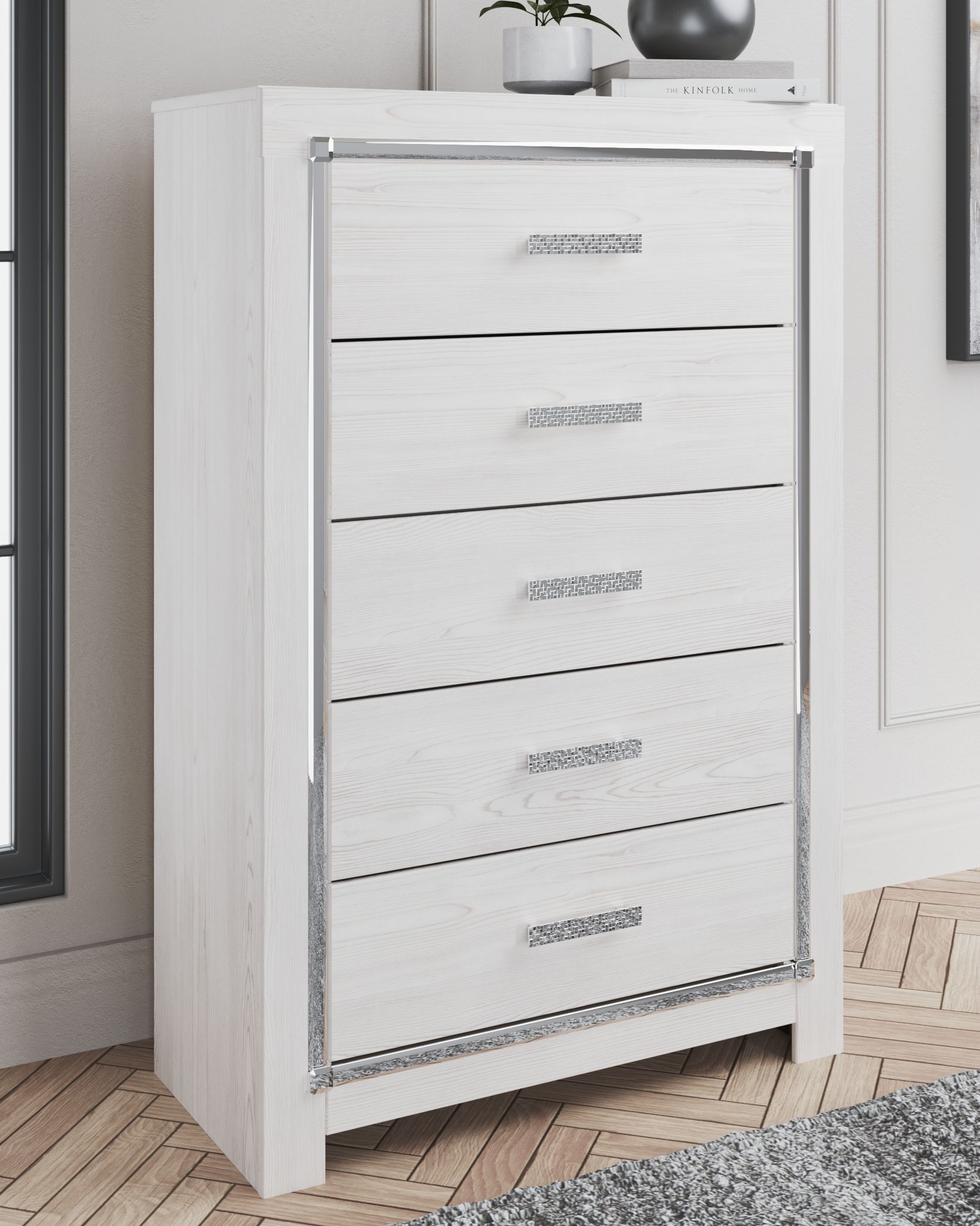 Altyra - Panel Bookcase Bedroom Set