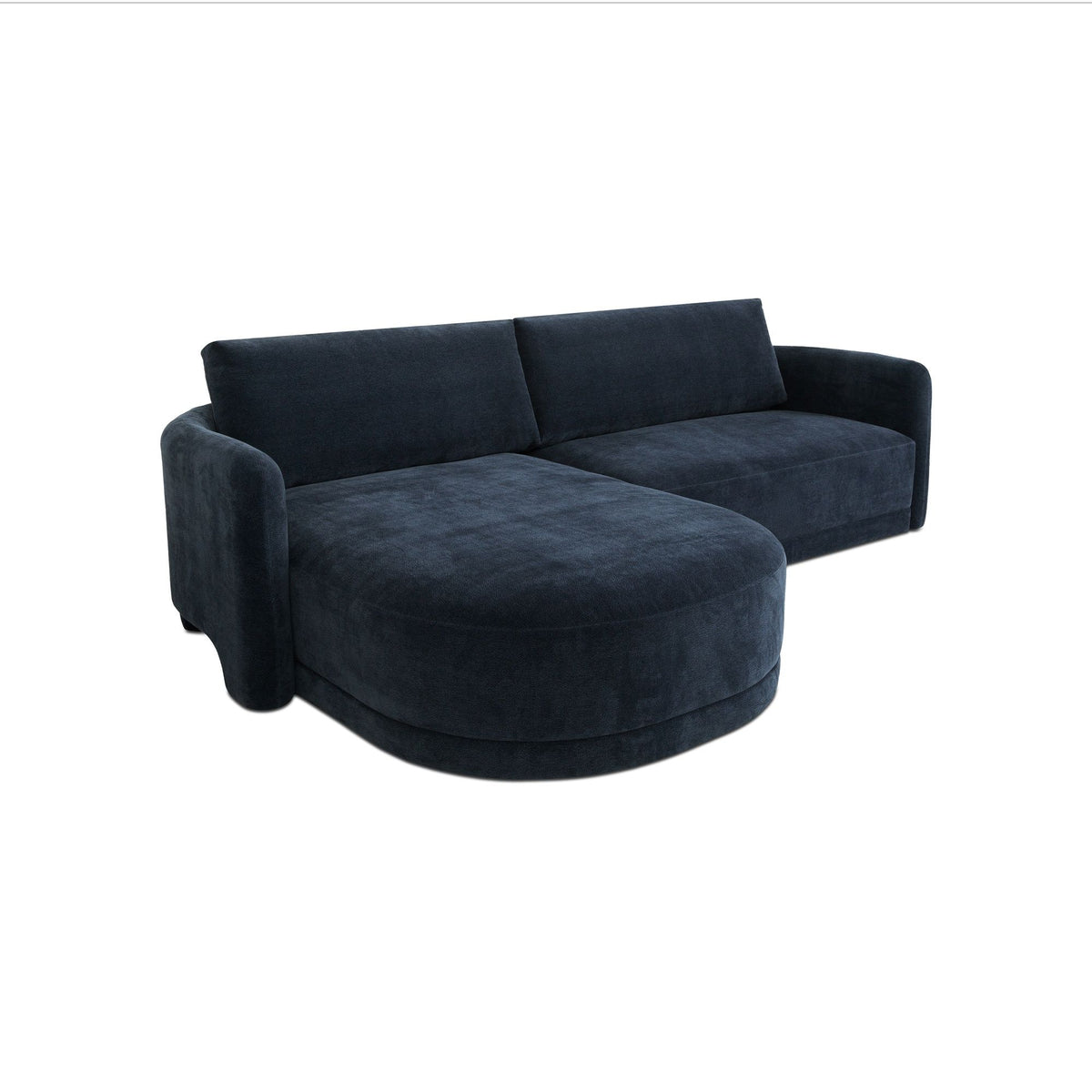 Emmy - Sectional Left - Dark Blue