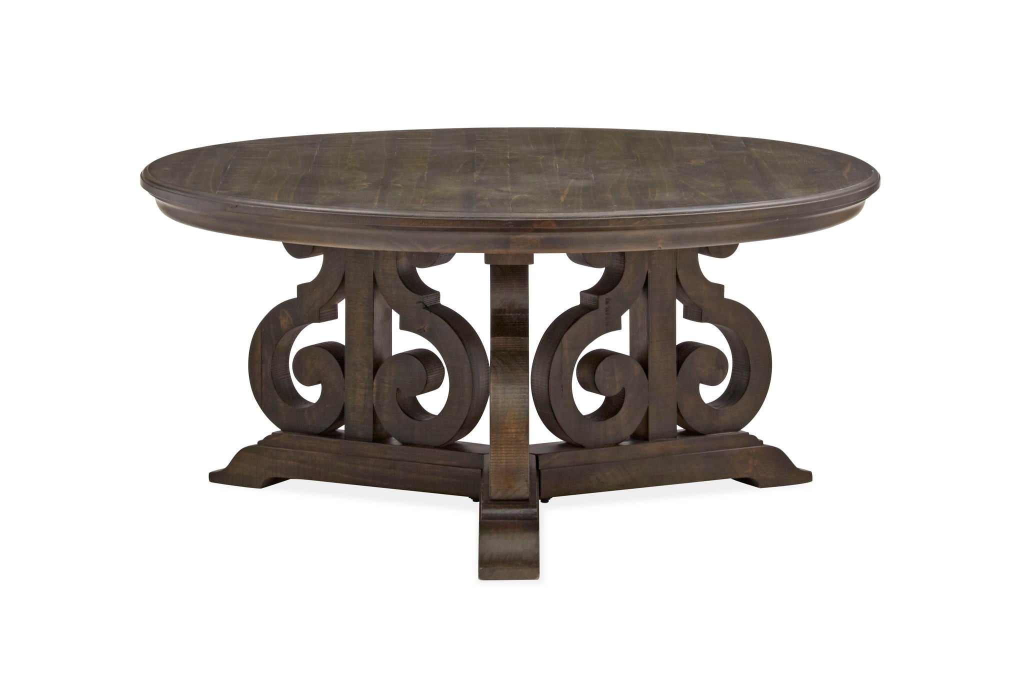 Bellamy - Round Cocktail Table - Peppercorn