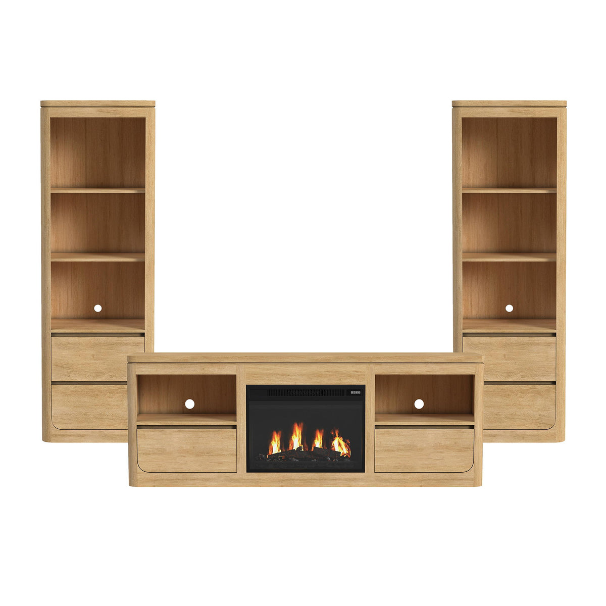 Rosalie - Entertainment Unit With 71" TV Console