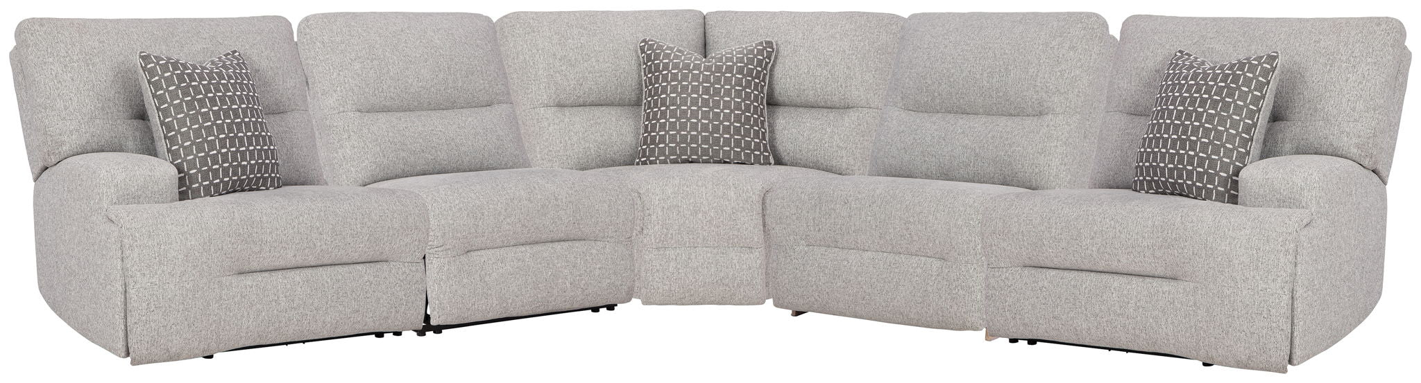 Acklen Place - 5 Piece Reclining Sectional