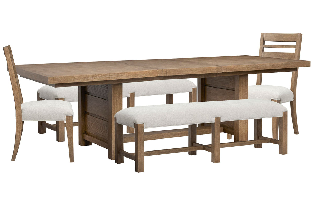 Plum Creek - Trestle Dining Table Set