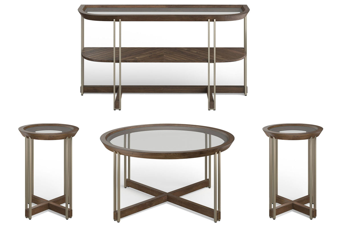 Elora - Round Cocktail Table Set