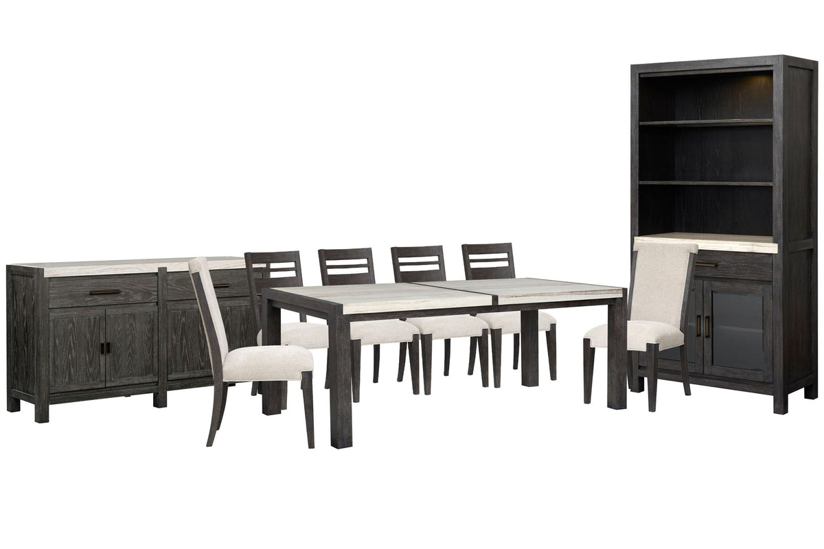 Plum Creek - 9 Piece Rectangular Dining Table Set