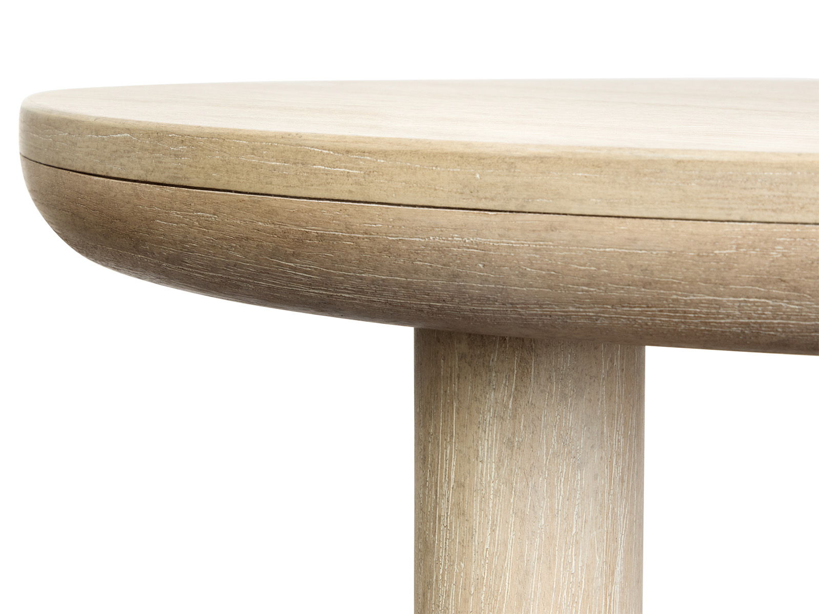 Sunset Cove - Round End Table - Sanibel Brown